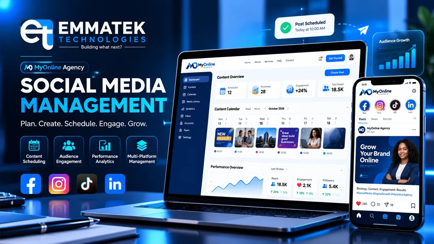 MyOnline Agency showcase
